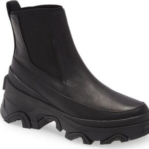 SOREL Brex Waterproof Chelsea black Boot Women’s size 8